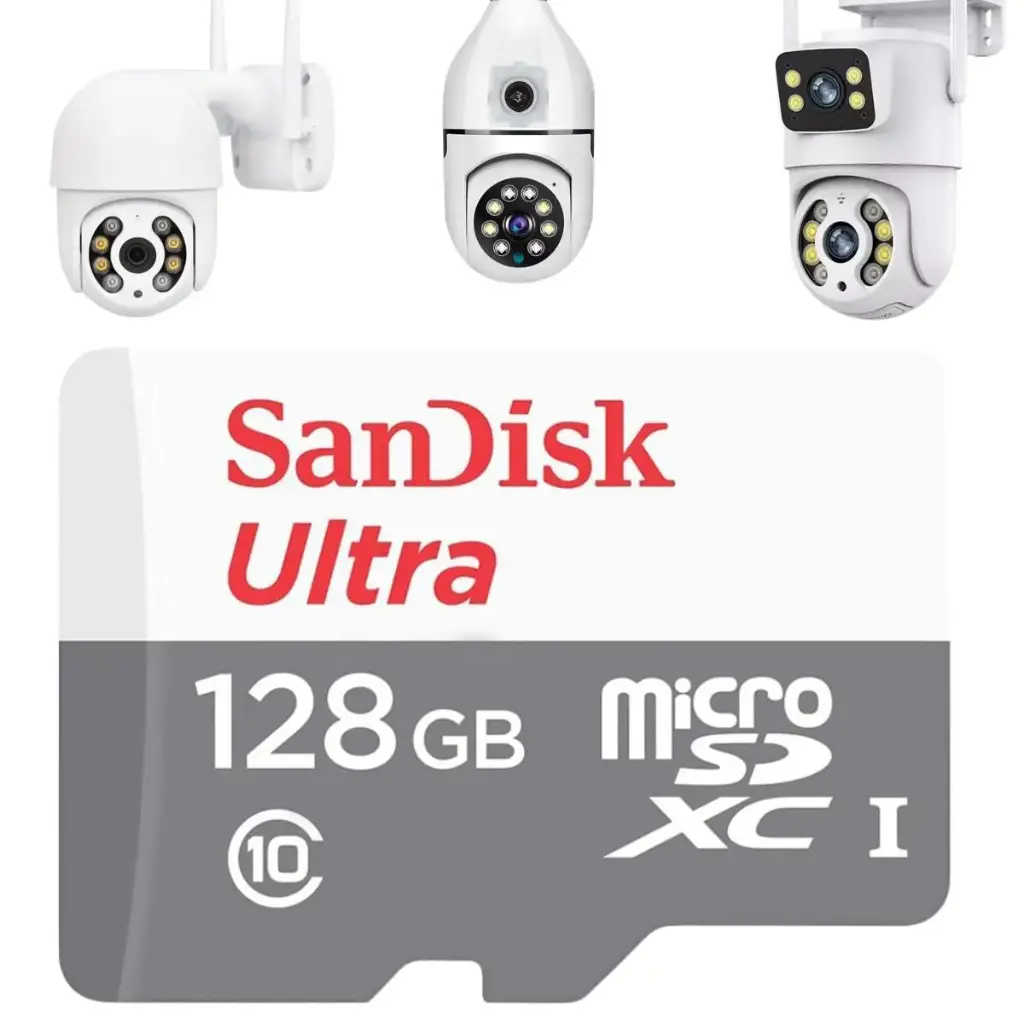 [448166229] Cartão De Memoria Micro Sd Xc 128Gb(Cctv Cameras)
