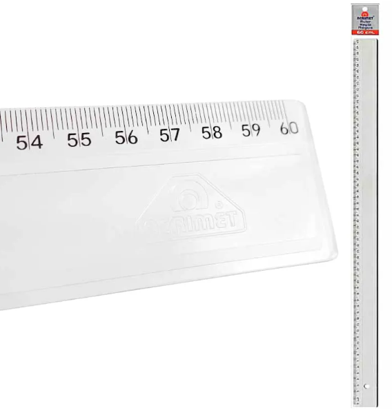 [RÉGUA 60CM] Régua Plastica 60Cm