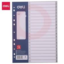 Separador Ordem Alfabetica Exxo Ref.80324