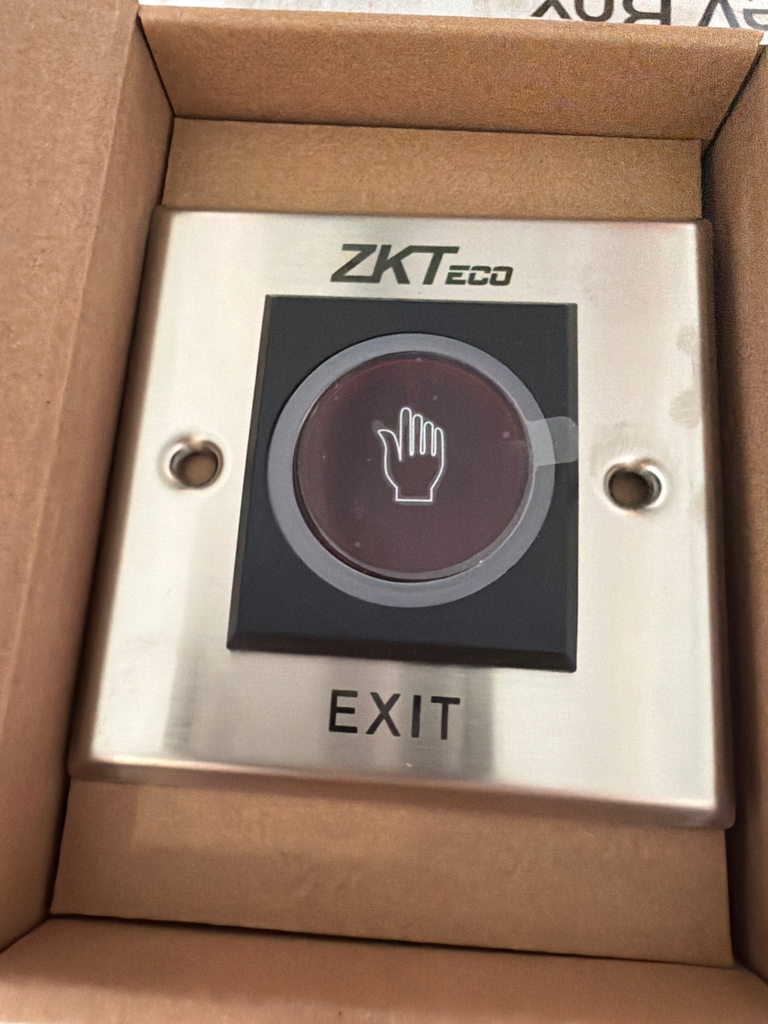 ZKTECO BOTÃO DE LIBERAÇÃO SEM TOQUE TLEB101
