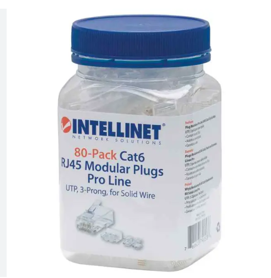 [32662787] CONECTORES RJ45 CAT6 INELLINET 100UN