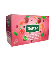 CHA DELTA FRUTOS VERMELHOS 20 SAQ