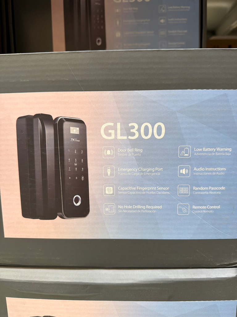 ZKTeco GL300 / FECHADURA BIOMETRICA - PIN - COMAND.REMOTO