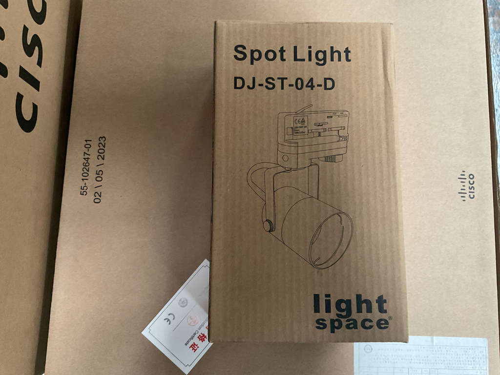 SPOT LIGHT DJ-ST-04-D PRETO