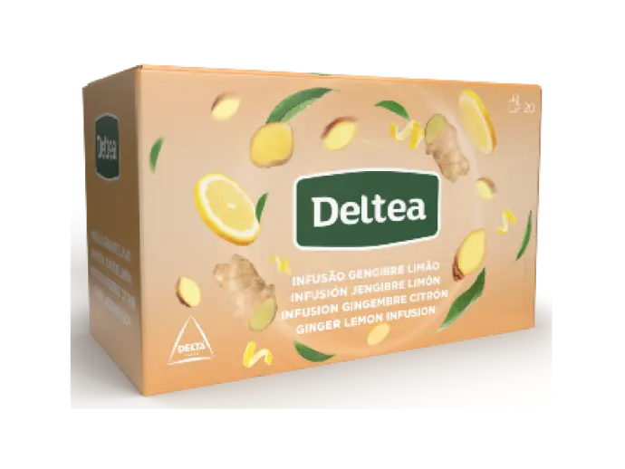 Chá Delta Gengibre e Limão 
