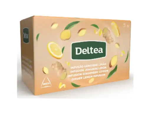 Chá Delta Gengibre e Limão 